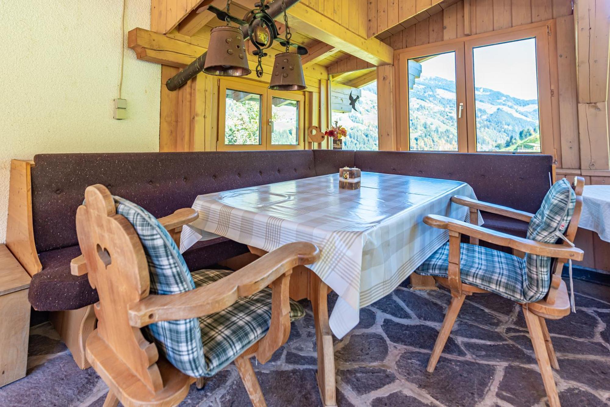 Ferienwohnung Ausblick Zillertal Hainzenberg Exteriér fotografie