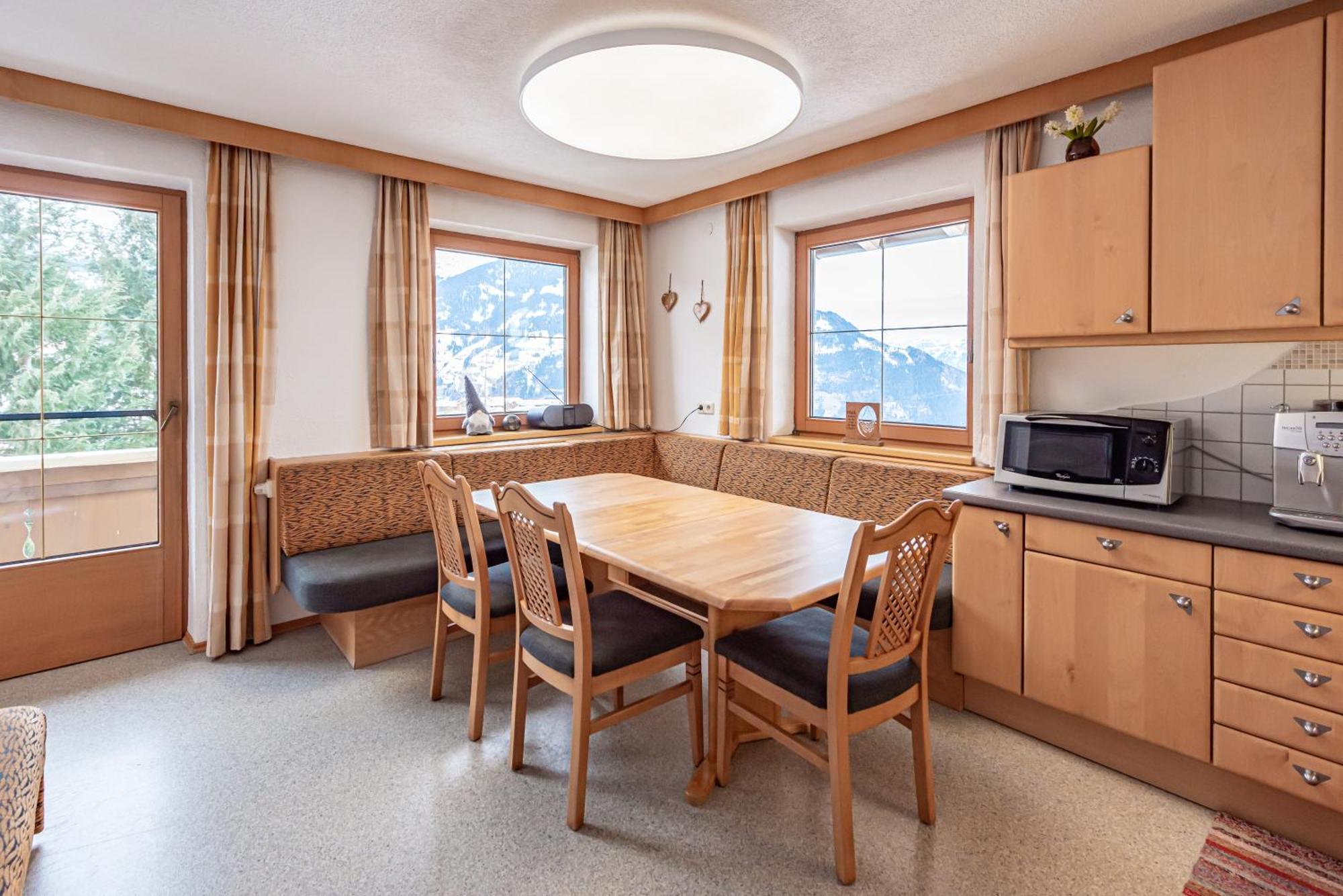 Ferienwohnung Ausblick Zillertal Hainzenberg Exteriér fotografie