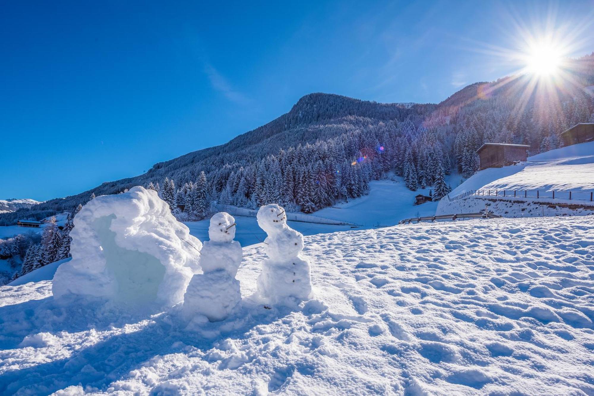 Ferienwohnung Ausblick Zillertal Hainzenberg Exteriér fotografie